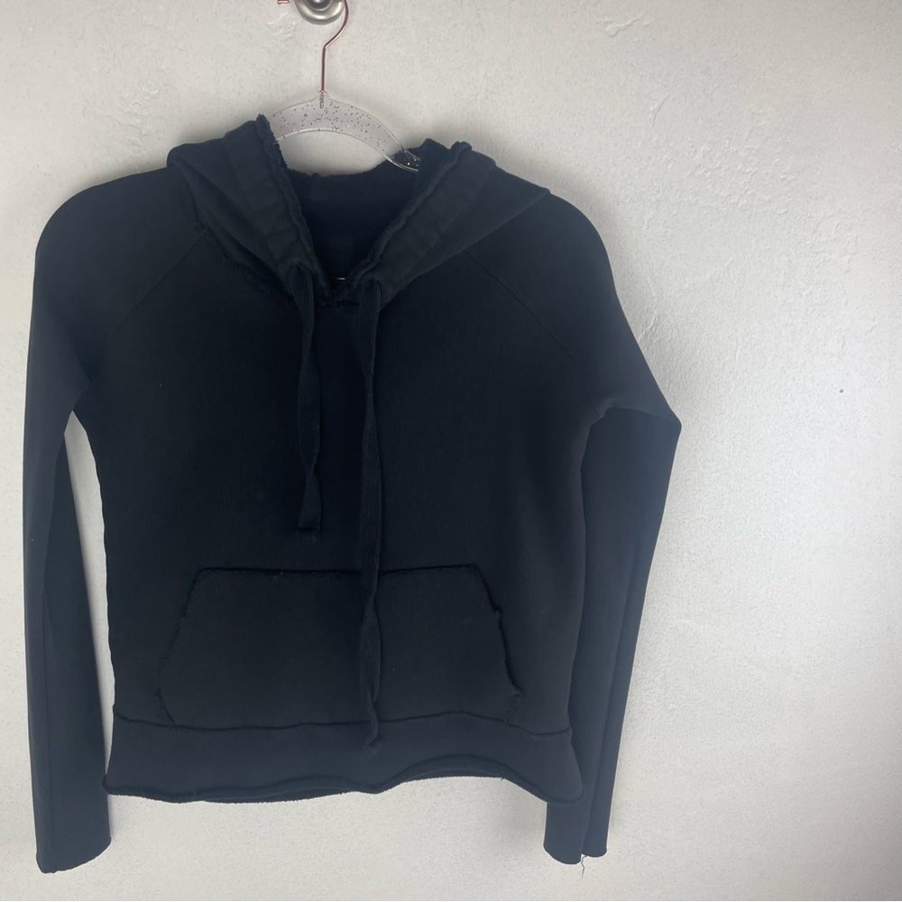 Frank & Eileen Black Hooded Sweatshirt